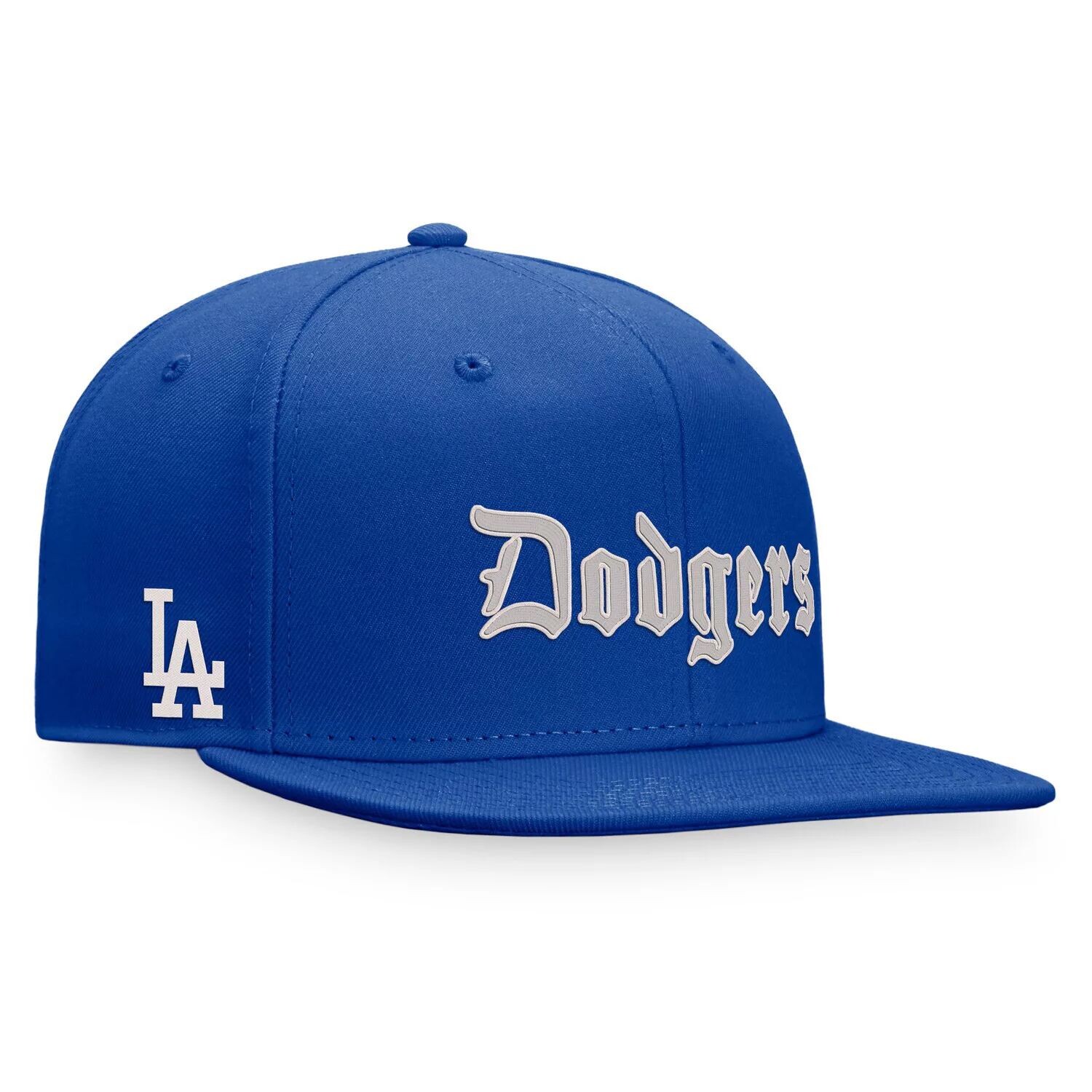 

Мужская приталенная шляпа с логотипом Fanatics Royal Los Angeles Dodgers в готическом стиле