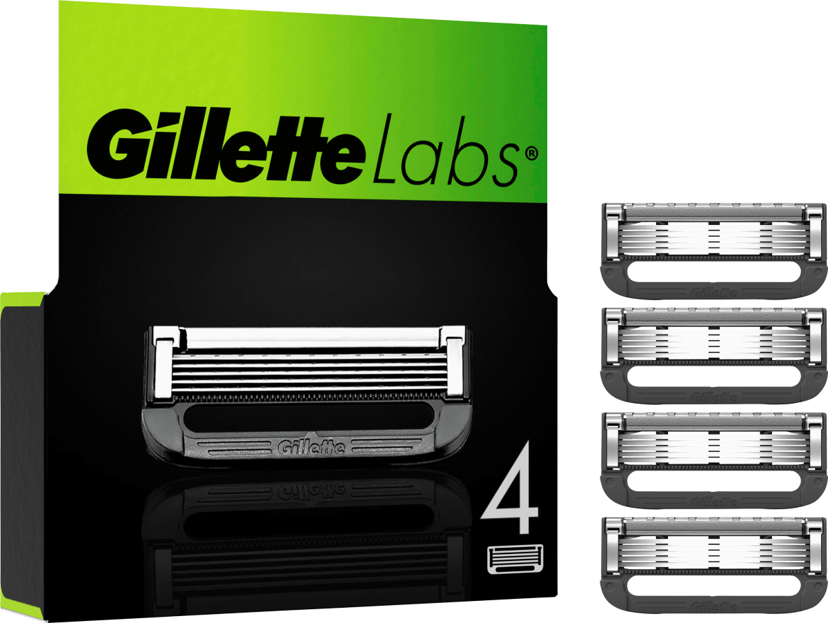 Лезвия для бритвы Labs 4 шт. Gillette