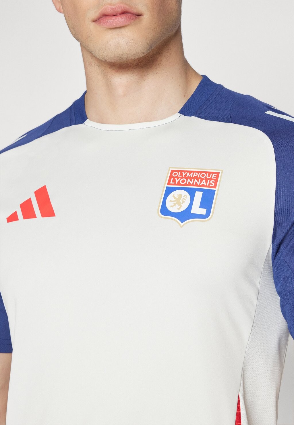 

Team Olympique Lyon Training adidas Performance, темно-синий