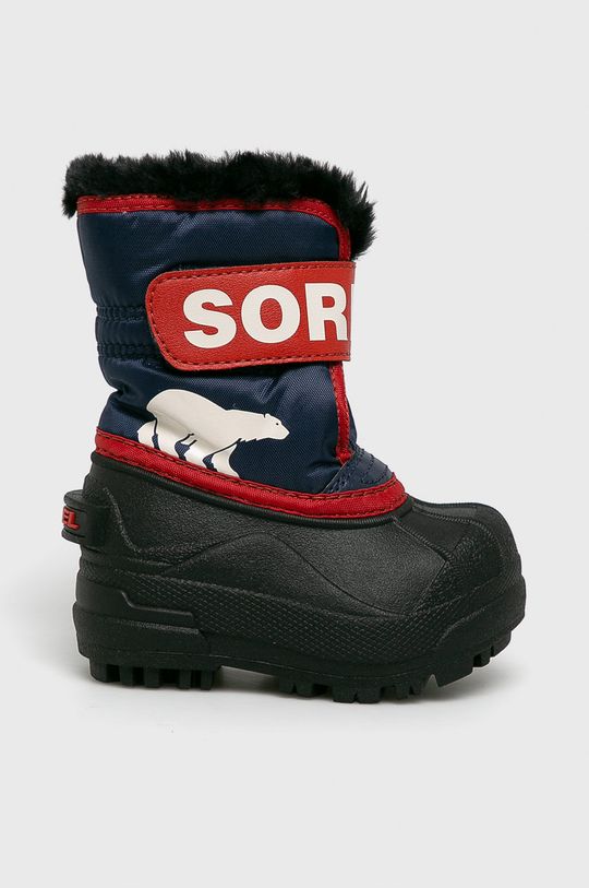 Детские зимние ботинки Snow Commander Sorel, темно-синий