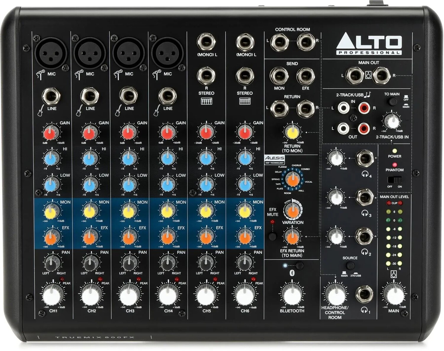 

Alto Professional TrueMix 800FX 8-канальный аналоговый микшер с Multi-FX