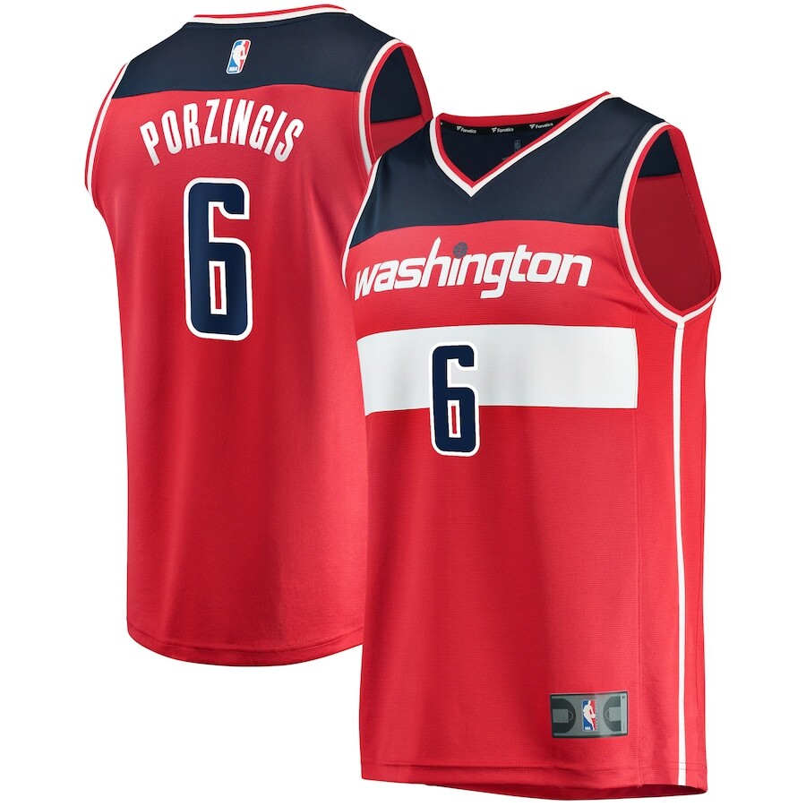 

Джерси Fanatics Branded Washington Wizards, красный