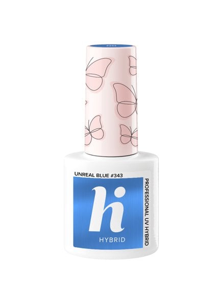 

Hi Hybrid, гибридный лак 343 Unreal Blue, 5 мл