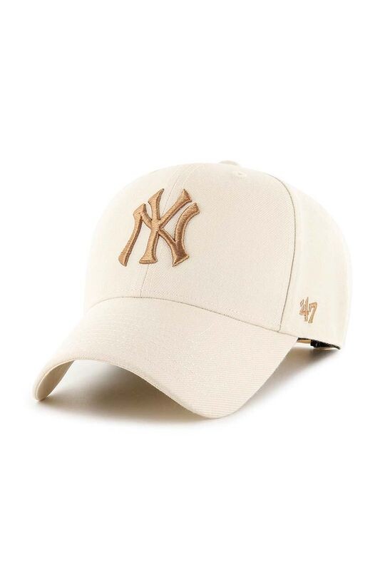 

Бейсбольная кепка MLB New York Yankees 47 brand, бежевый