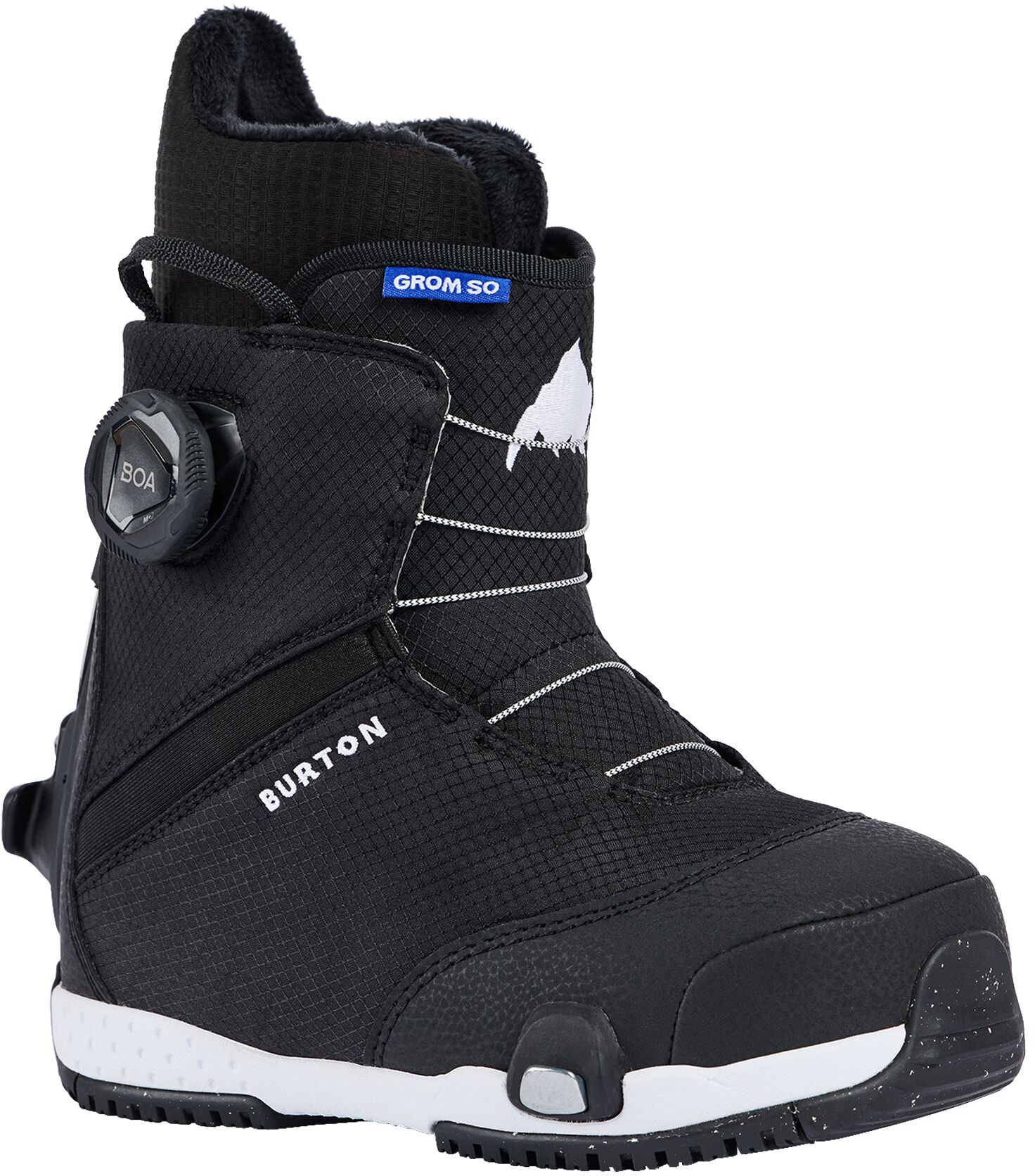 Ботинки для сноуборда Grom Step On - Детские - 2023/2024 Burton, черный детские сноубордические ботинки burton grom boa р 12c white