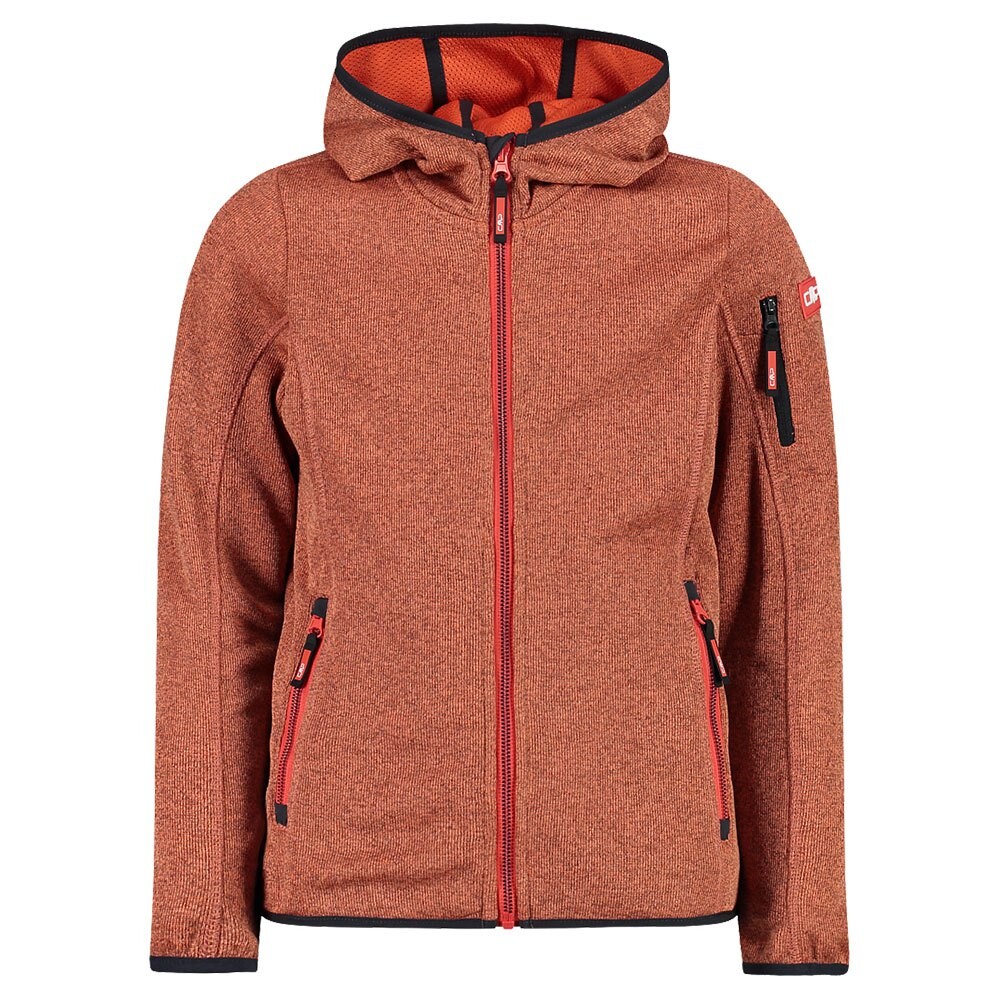 

Куртка CMP 30H5905 Hooded Fleece, оранжевый