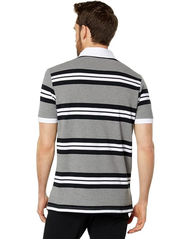 

Поло U.S. POLO ASSN. Medallion Short Sleeve Knit Polo Shirt, цвет Heather Grey