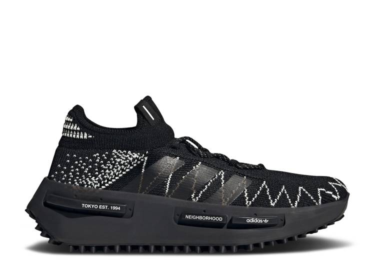 Кроссовки Adidas NEIGHBORHOOD X NMD_S1 'BLACK', черный