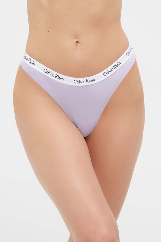 

Трусики (3 шт.) Calvin Klein Underwear, фиолетовый