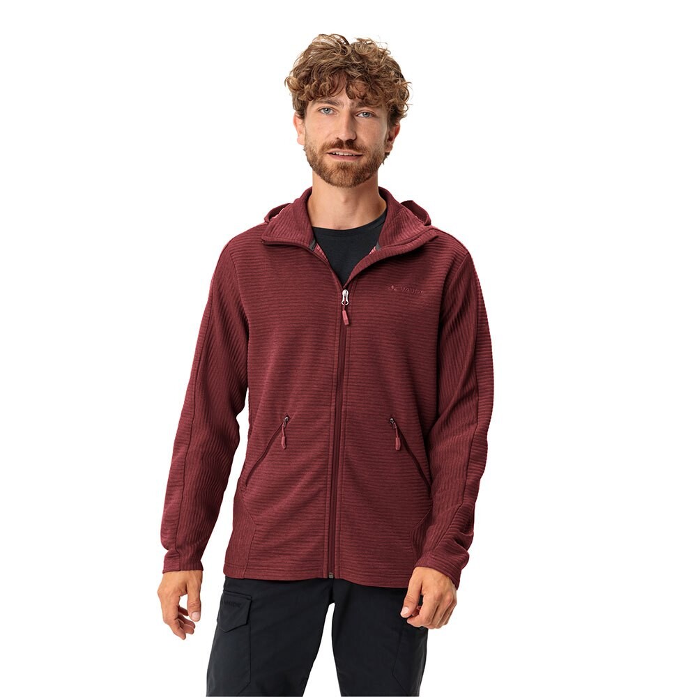 

Флис VAUDE Hemsby II Hooded, красный