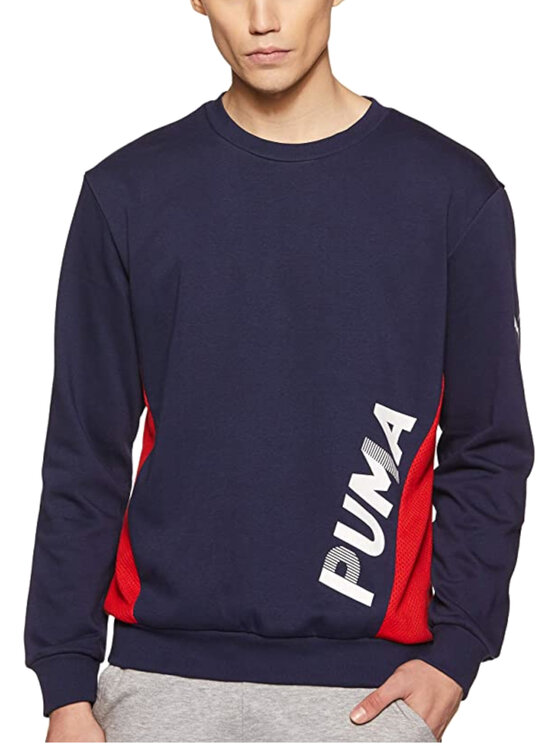 

Толстовка regular fit Puma, синий