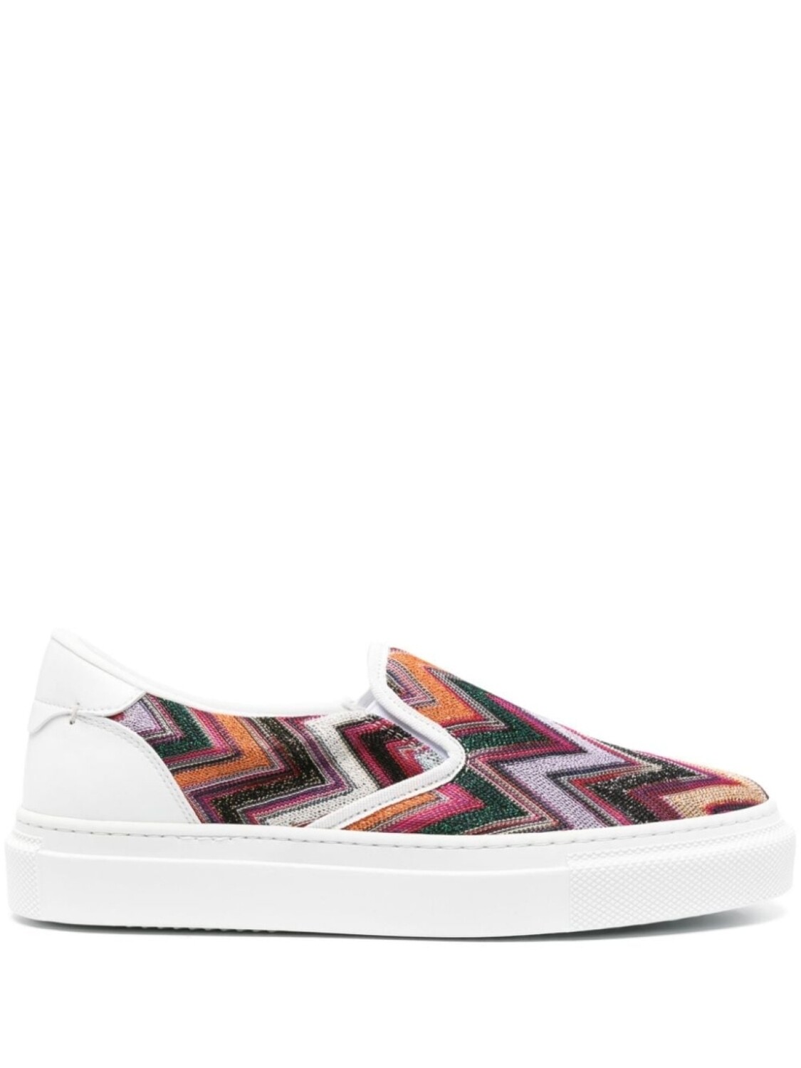 

Missoni кроссовки с люрексом и узором зигзаг, белый, Серый