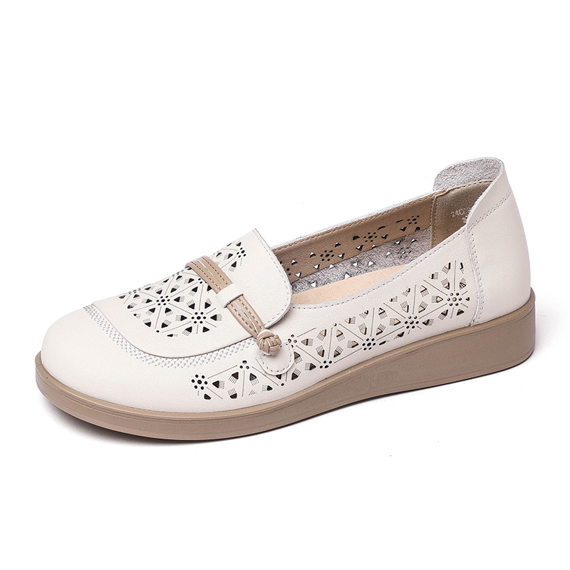 

Туфли женские повседневные Women's Casual Shoes Women's Cigna, кремовый