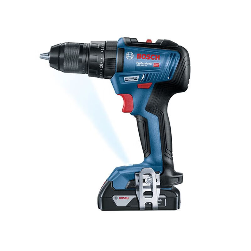 Дрель электрическая Bosch GSB18V-50 + фонарик