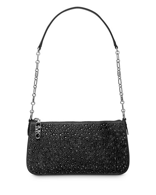 

Сумка на плечо среднего размера с отделкой Empire и цепочкой Michael Kors, цвет Black