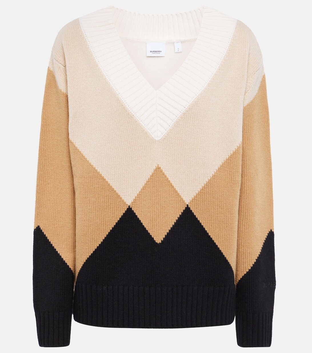 

Кашемировый свитер BURBERRY, бежевый