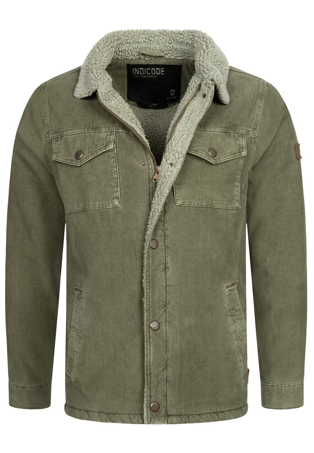 

Межсезонная куртка INDICODE JEANS Tonni, зеленый