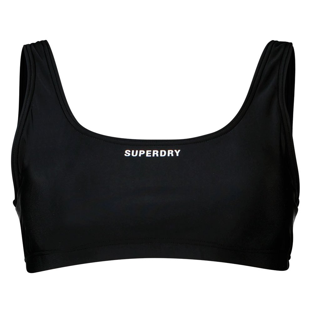 

Купальник Superdry Code Essential Bikini Top, черный