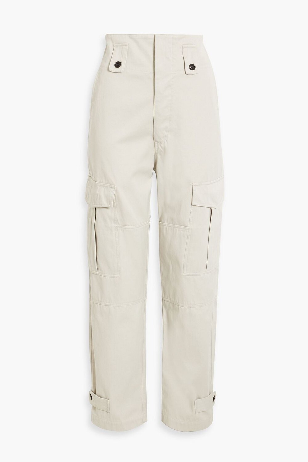 

Брюки карго Greena из хлопка ISABEL MARANT ÉTOILE, слоновая кость