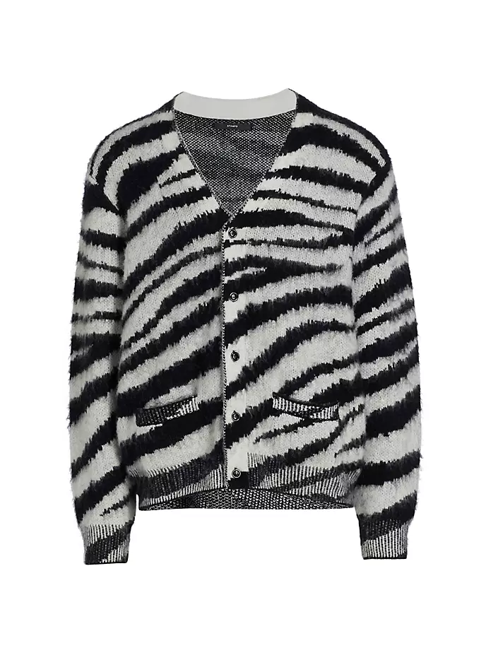 

Кардиган с пуговицами спереди под зебру Stampd, цвет zebra