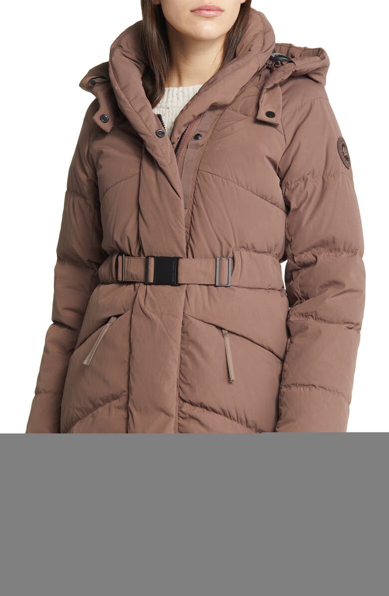 

Пуховое пальто Marlow с поясом CANADA GOOSE