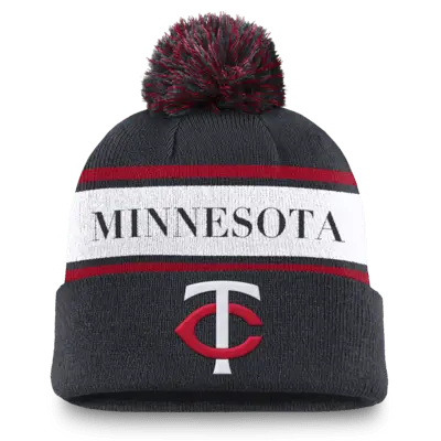 

Шапка Nike Minnesota Twins Team Stripe Peak, темно-синий