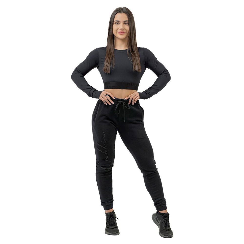 

Джоггеры Nebbia High-Waist Intense Signature, черный