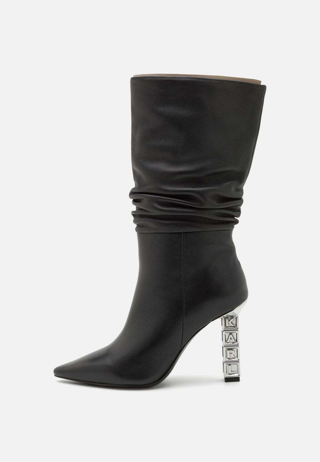 

Высокие сапоги KOLUMN MID LEG RUCHE BOOT KARL LAGERFELD, черный