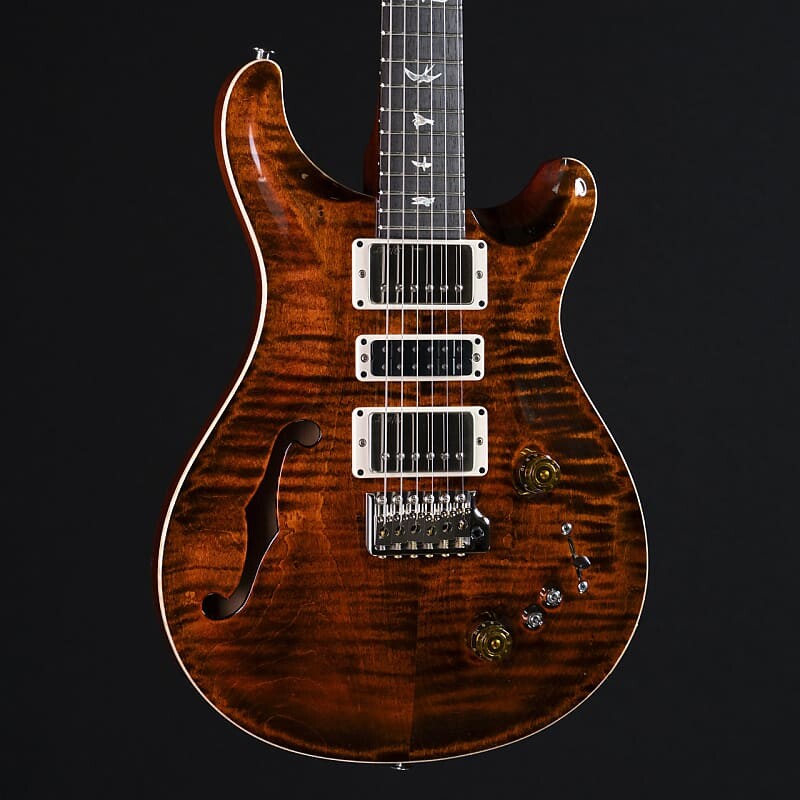 

Электрогитара PRS Special Semi-Hollow Electric Guitar with Bird Inlays - Orange Tiger