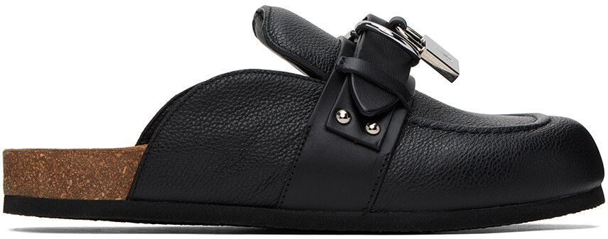 

Черные лоферы с замком JW Anderson