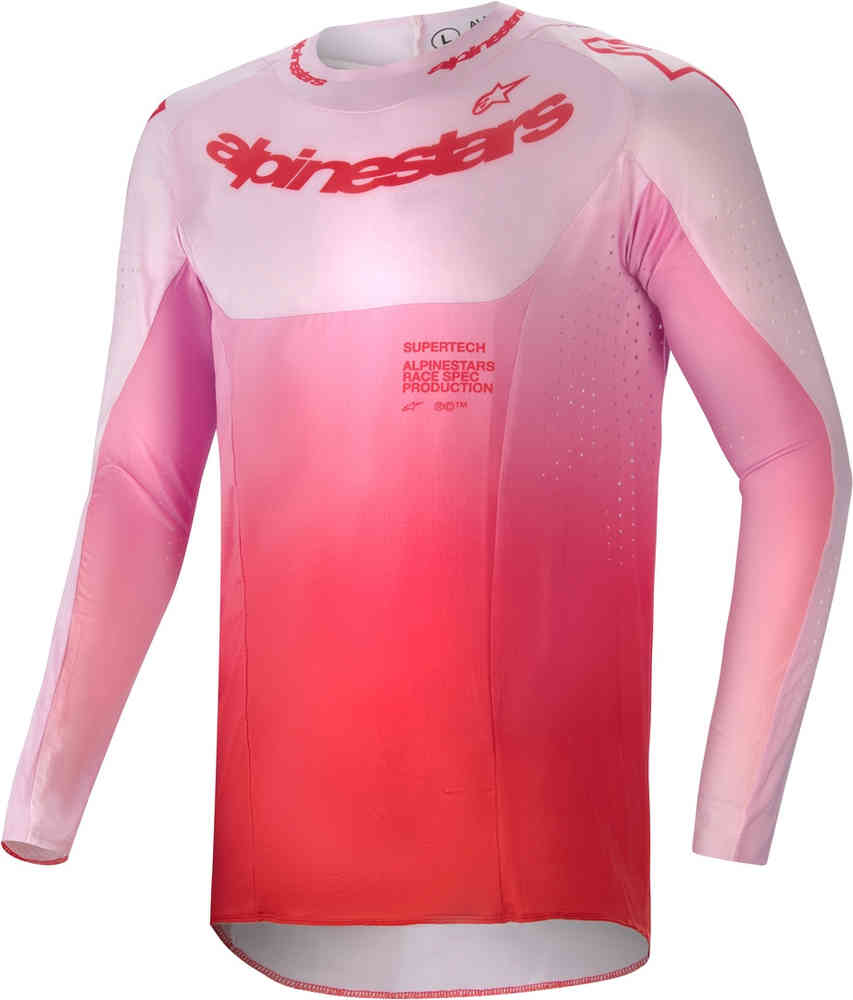 Джерси Supertech Dade для мотокросса Alpinestars, розовый
