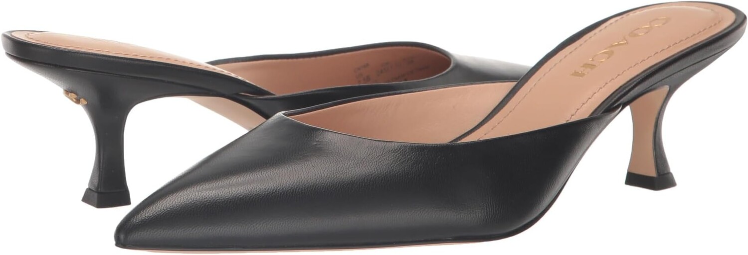 

Туфли COACH Renn Mule, черный