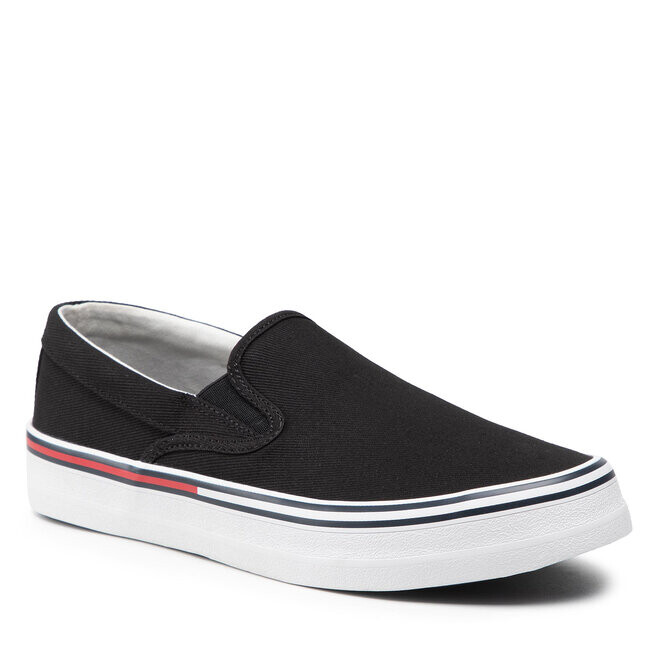 

Кроссовки Tommy Jeans EssentialSlipon, черный