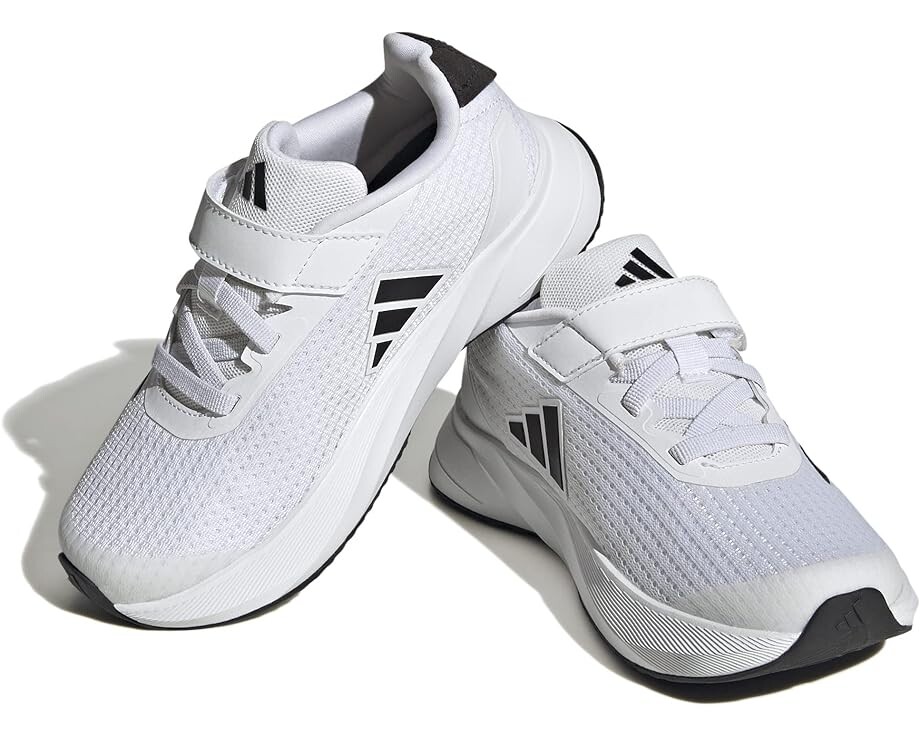 

Кроссовки Adidas Duramo SL Elastic Lace, цвет Footwear White/Core Black/Grey Five