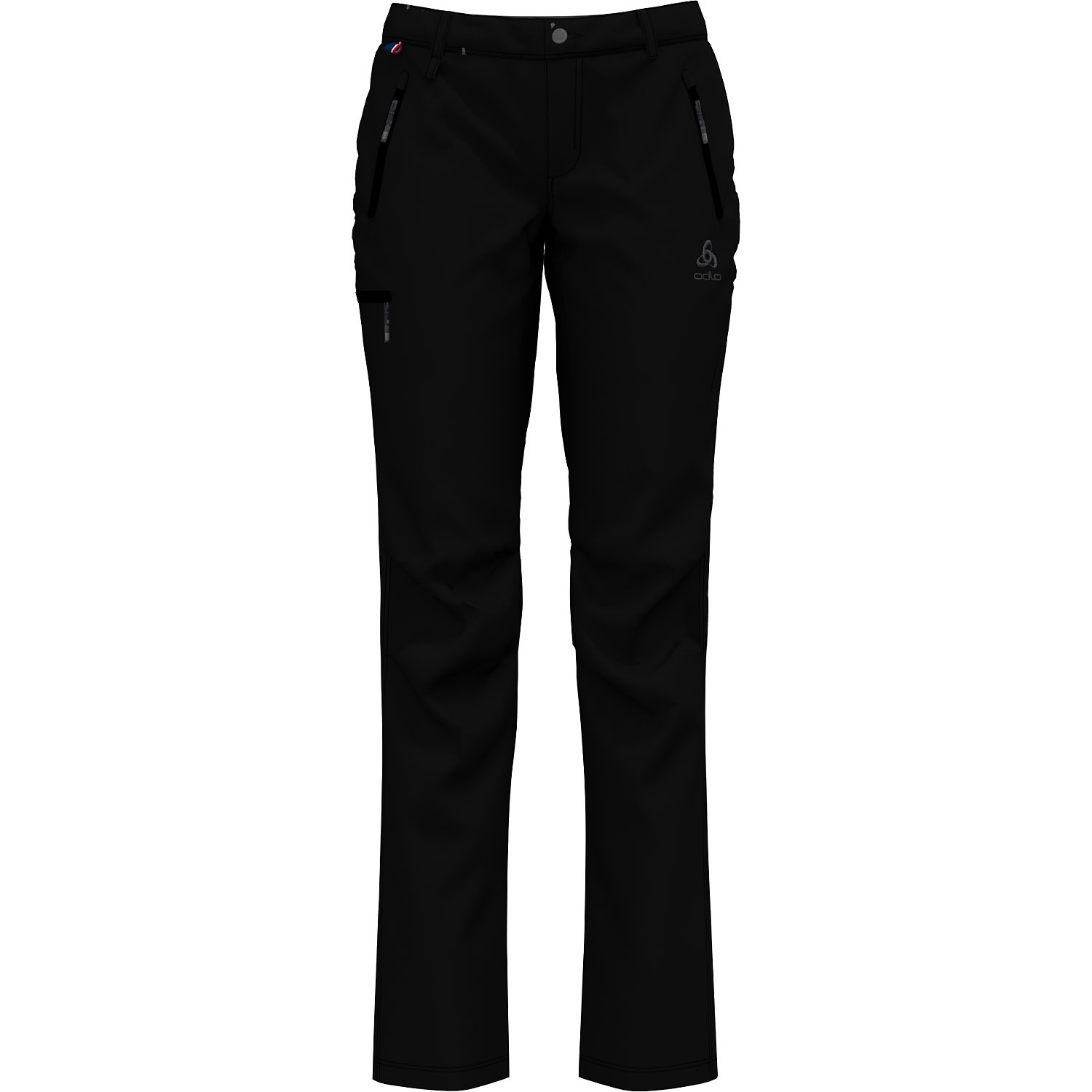Спортивные брюки Odlo Outdoor Wedgemount, черный цена и фото