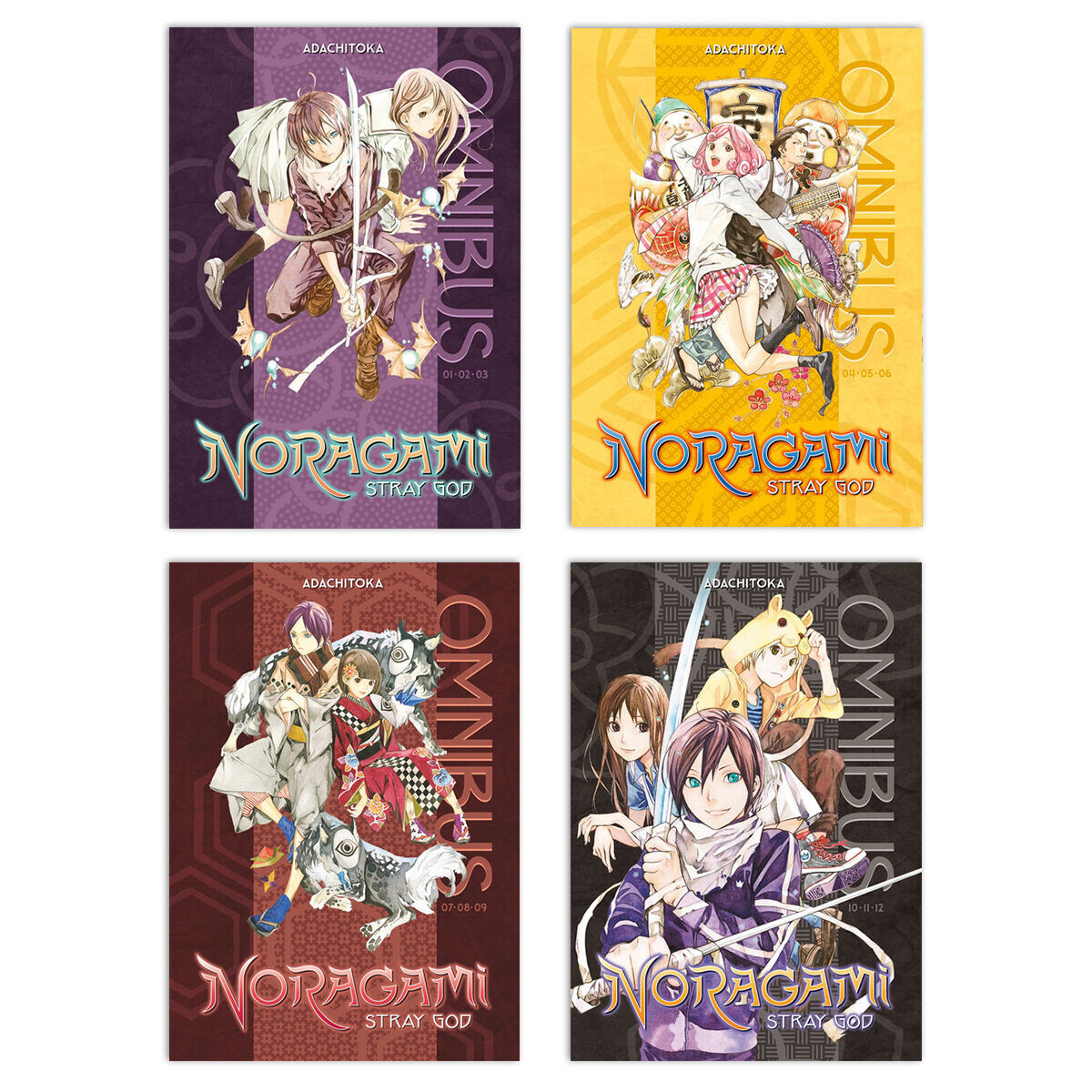 

Манга Noragami Manga Omnibus (1-4) Bundle