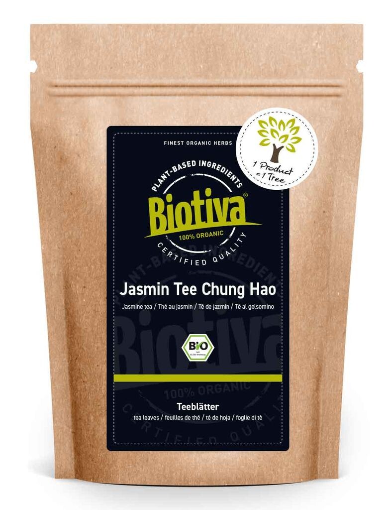

Чай Biotiva Зеленый Жасмин Чунг Хао 250г из органического земледелия Good Organics Gmbh