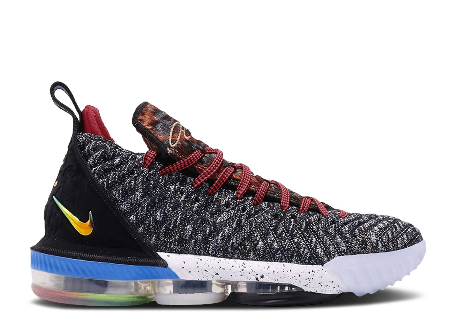 цена Кроссовки Nike Lebron 16 Ep 'What The', разноцветный