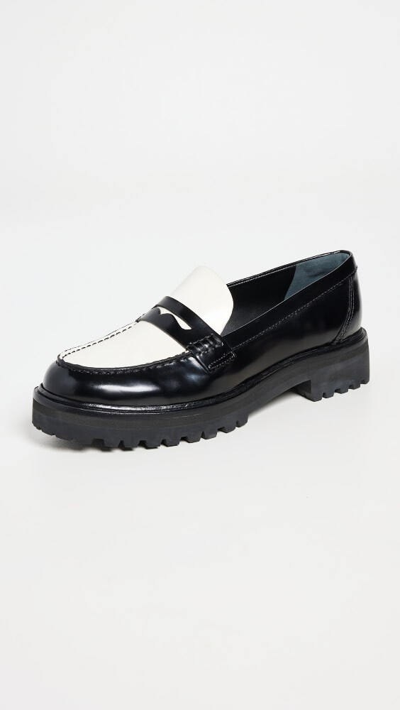 

Лоферы Reformation Agathea Chunky, черный