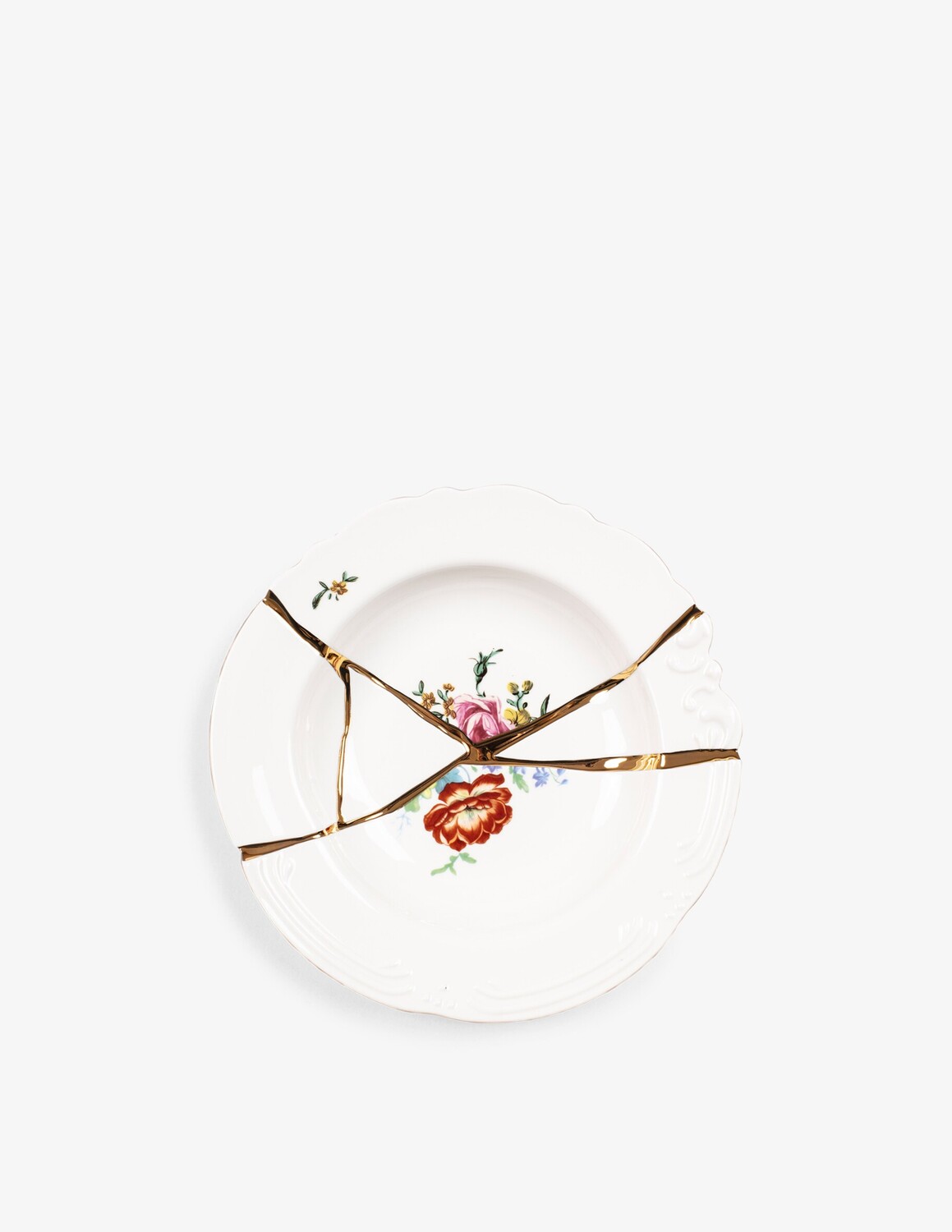 

Суповая тарелка Кинцуги Seletti