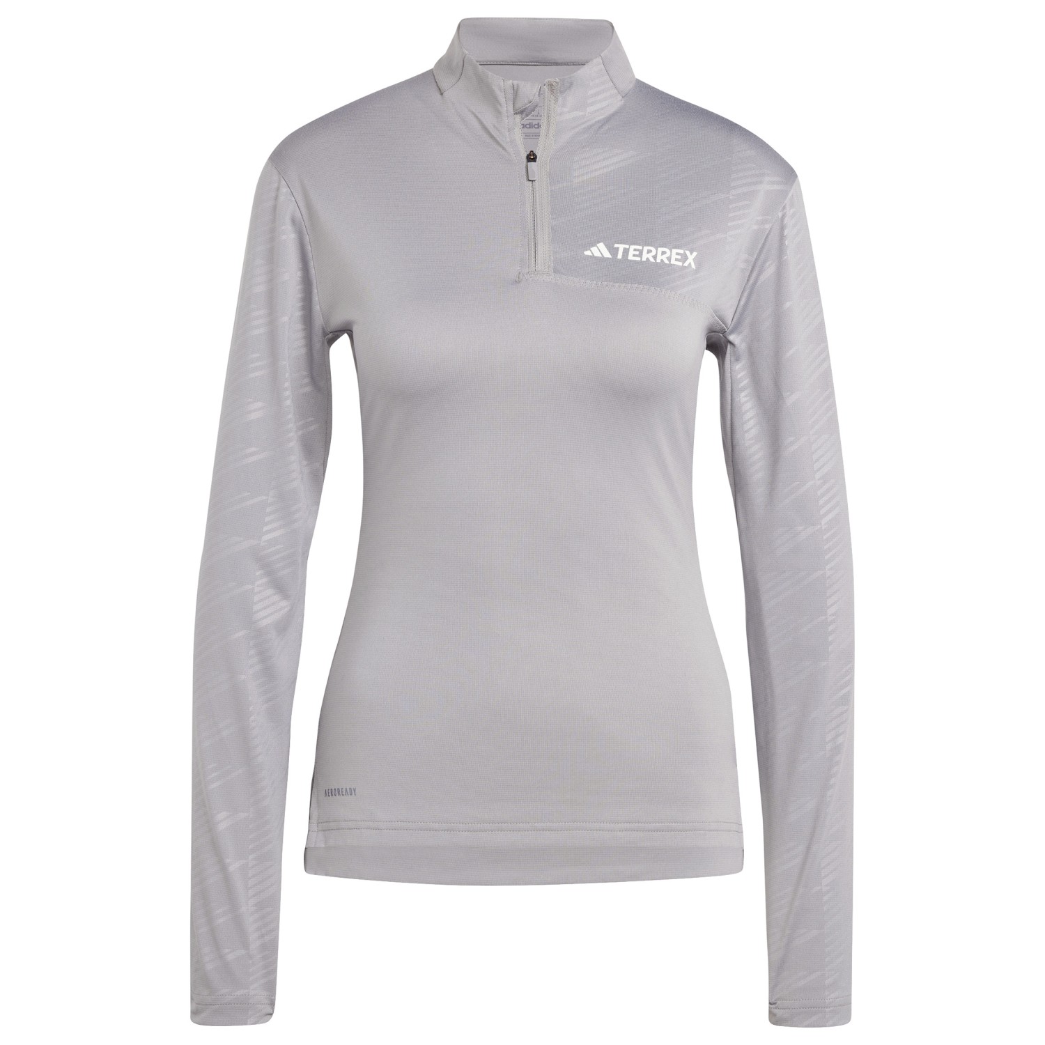 Лонгслив Adidas Terrex Women's Terrex MT Half Zip L/S, цвет Charcoal Sold Grey