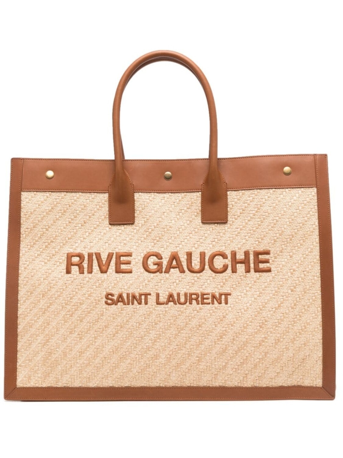 

Saint Laurent сумка-тоут Rive Gauche, коричневый