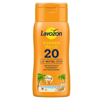 

Солнцезащитный лосьон Spf 20 200мл, Lavozon