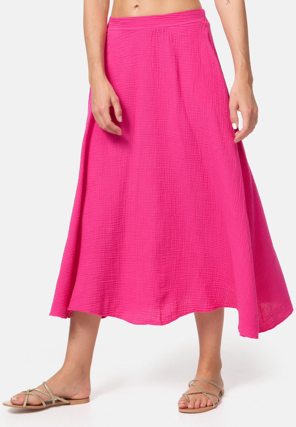 

Длинная юбка PM SELECTED Musselin Maxi, розовый