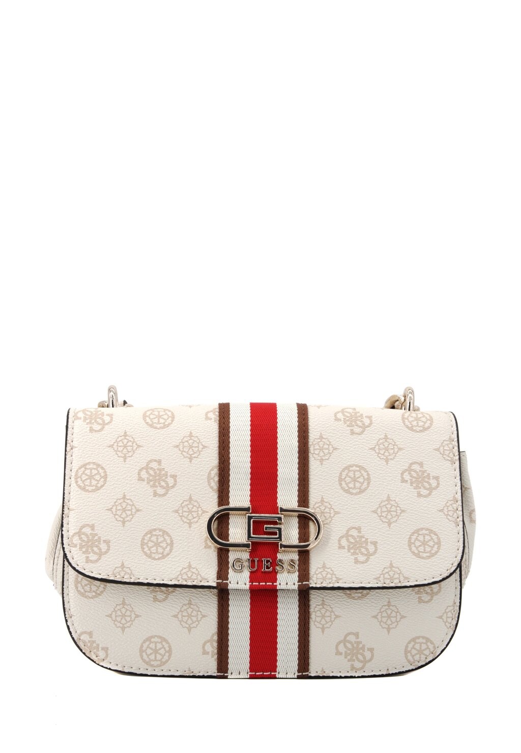 Сумка на плечо Flap Guess, цвет panna сумка на плечо masie top handle flap guess цвет creme