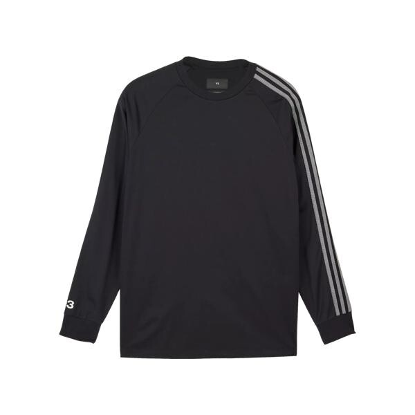 

Футболка 3-stripes longsleeve black/white black/white Y-3, белый