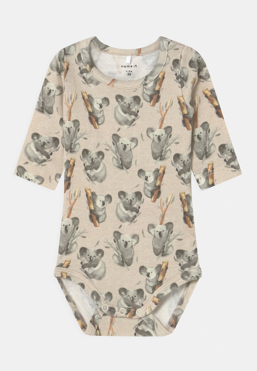 

Боди NBMTINNO UNISEX Name it, цвет peyote melange