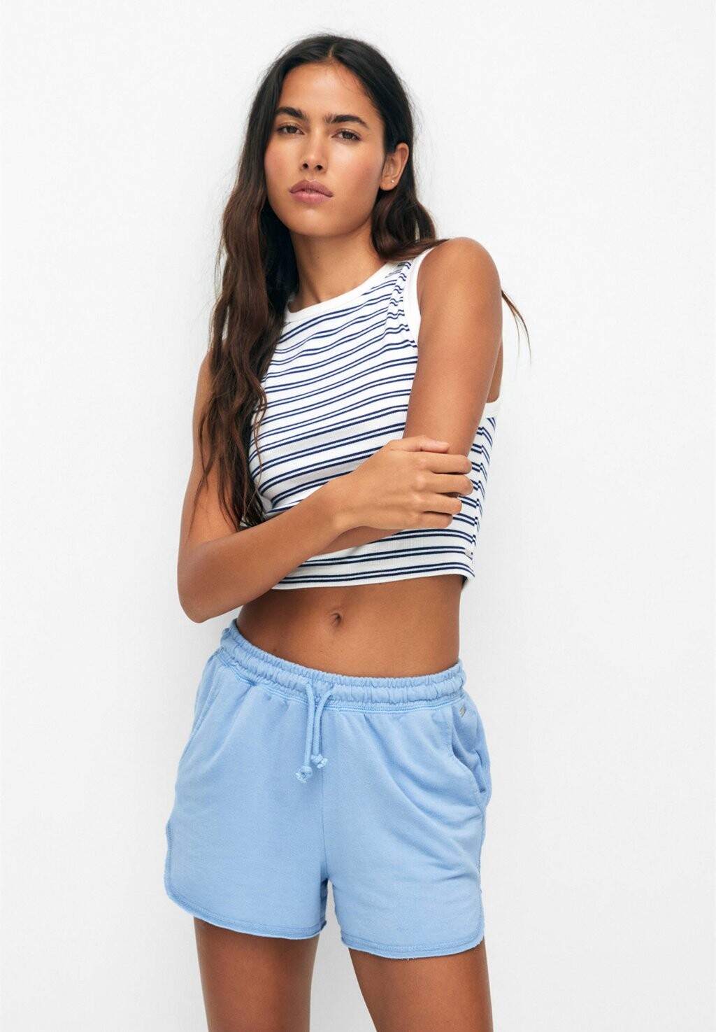 

Спортивные брюки PULL&BEAR, Синий