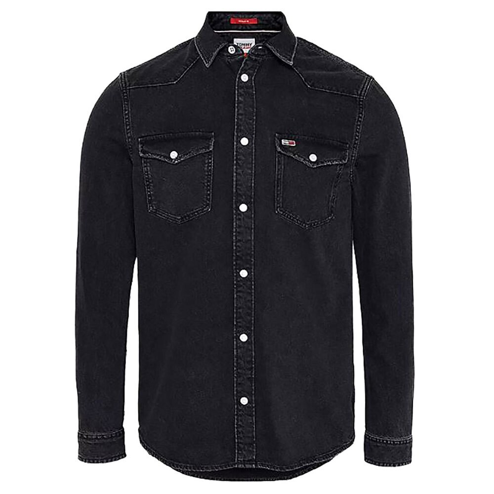 

Рубашка с длинным рукавом Tommy Hilfiger DM0DM11860, черный