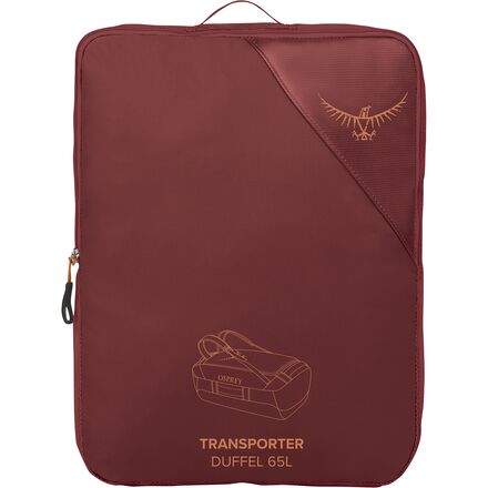 цена Транспортер 65л вещевой Osprey Packs, цвет Red Mountain
